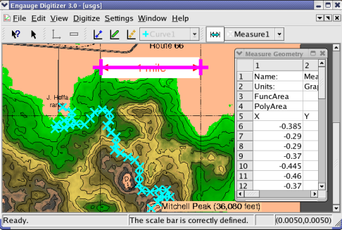 engauge digitizer multiple curves